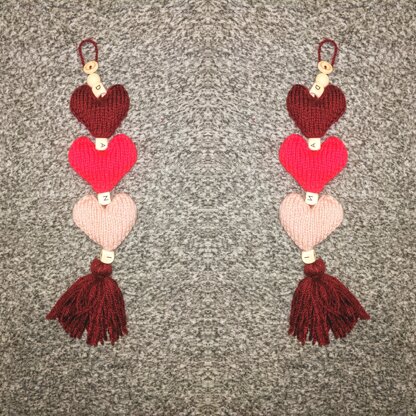 Hearts hanger