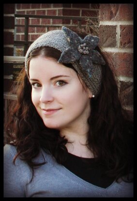 Winter Flower Headband