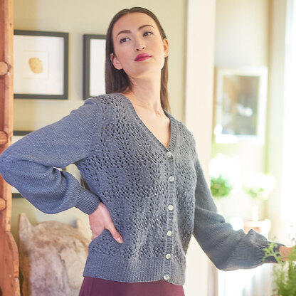 Emmi Cardigan in Berroco Arno - Downloadable PDF