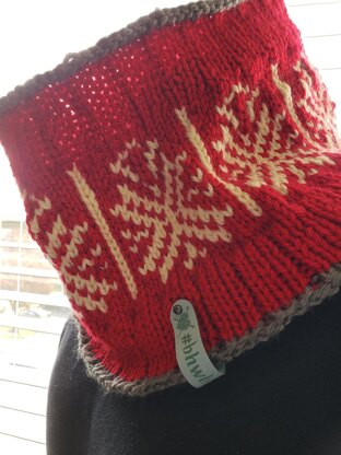 Christmas Snow Cowl
