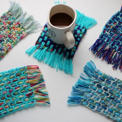 Summer Woven Coasters