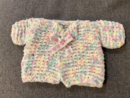 Martha's first cardigan