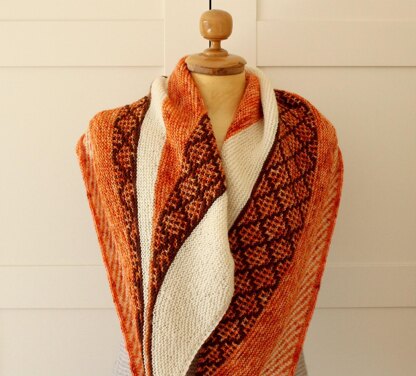 Autumn Fades Shawl