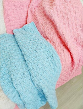 Easy Baby Blanket x 2 BB057