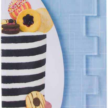 PME Tall Patterned Edge Side Scraper - Stripes