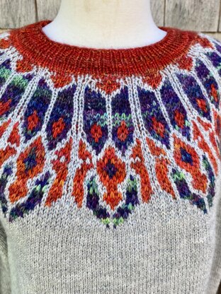 Castle Rose Window Pullover