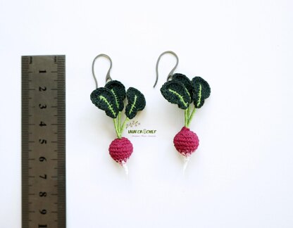 Radish earrings