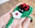 Ladybug Key chain. Ladybird Keyring. Crochet Bag Charm.  Ladybug Pendant