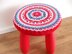 Boho Stool Cover