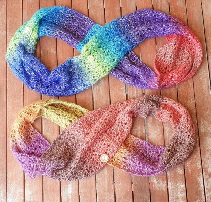 Desert Rainbows Infinity Cowl