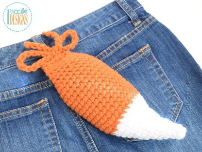 Moxie and Roxy The Fox Tail Crochet Pattern