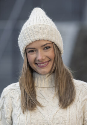 Companion Hat in Viking Of Norway Alpaca Storm - UK-2307-4(1) - Downloadable PDF