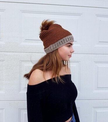 Camel Stitch Mini Slouch