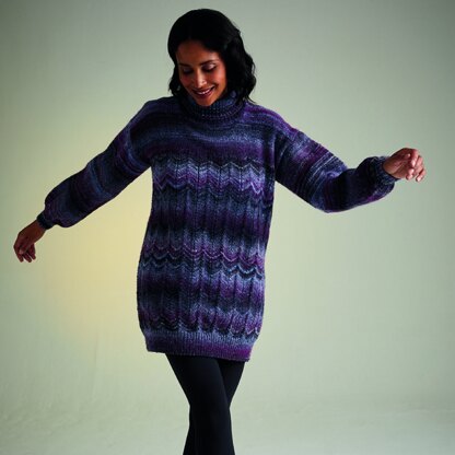 Sirdar 10713 Night Blooming Roll Neck PDF