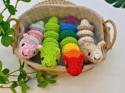 Caterpillar Crochet No Sew