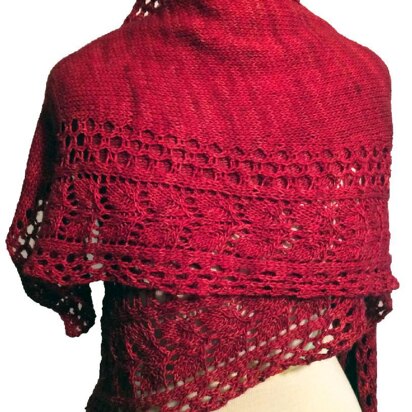 Wrapped in Love Stole - knitting pattern