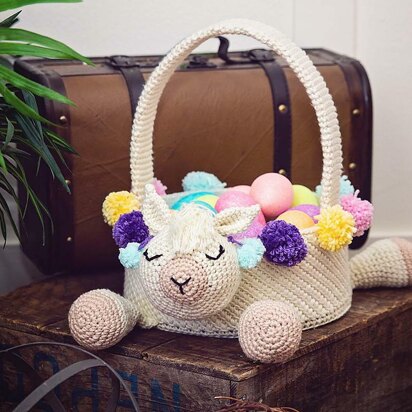 Llama Easter Basket