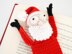 Santa Claus Bookmark Pattern