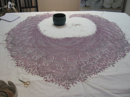 Initiation to beaded shawls