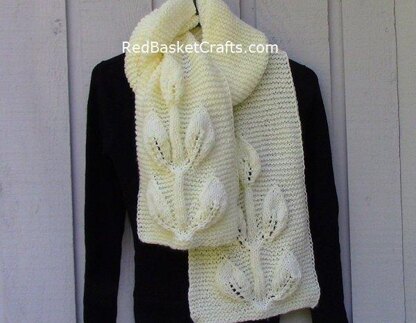 Mount Leaf Scarf - 3D Knit