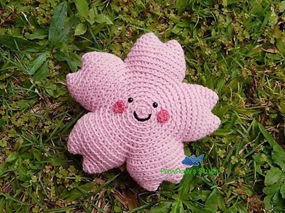 Amigurumi Sakura Cherry Blossom Pattern Crochet pattern by