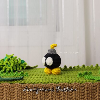 Bob-Omb Amigurumi Pattern – Fanart Inspired Crochet PDF (US Terms ...