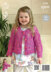 Girls' Cardigans in King Cole Opium - 3748