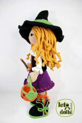 Crochet Doll Pattern, Amigurumi doll pattern, Small doll, 15"/38cm, Candy