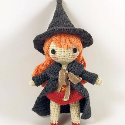 Mina the Fire Witch Amigurumi