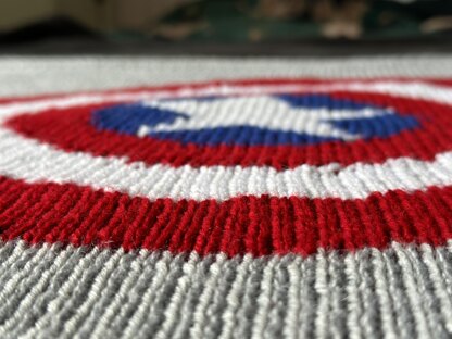 Captain America Baby Blanket