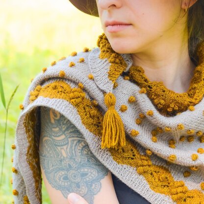 Harvest Moon Shawl