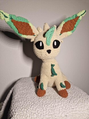 Pokemon Leafeon amigurumi