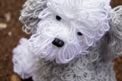 Old English Sheepdog in Deramores Studio Baby Soft DK - Downloadable PDF