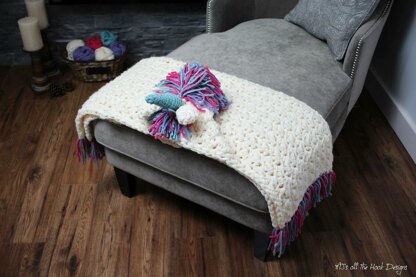 Bulky & Quick Unicorn Blanket /Cowl