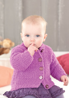 Babies and Children's Cardigans in Sirdar Snuggly Snowflake Chunky - 4596 - Downloadable PDF