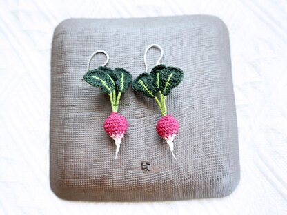 Radish earrings