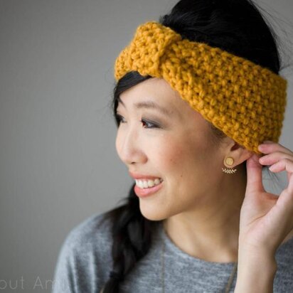 Seed Stitch Headband