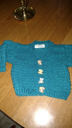 Grandson Cardigan-Bottom up Blue-boy.