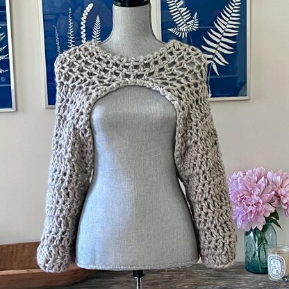 Chunky Sleeve Shrug