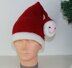 Childrens Santa Head Christmas Hat