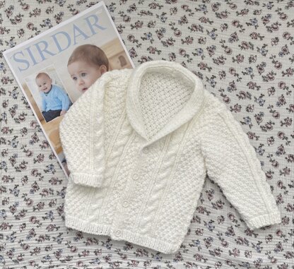 Aran Baby Cardigan