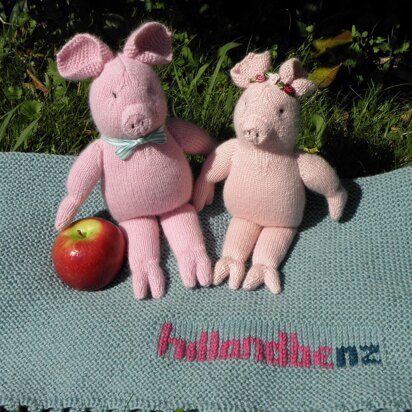 Truffles Piglets - knitting pattern