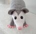 Opossum Amigurumi Crochet Pattern