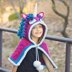 Unicorn Hooded Capelet