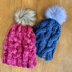 Braided Rivers Beanie - cable knit hat