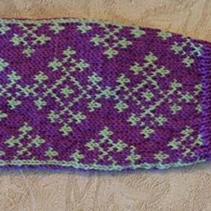 Winter Gauntlets - knitting pattern