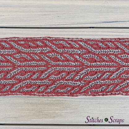 Rust and Shadows Scarf