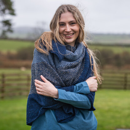 The Fibre Co. Moon Phases Shawl PDF at WEBS | Yarn.com