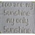 You are my Sunshine Baby Blanket Knitting Pattern (Plain & Intarsia)