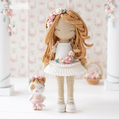 Friendy Melanie doll with Graceful Kitty by AradiyaToys